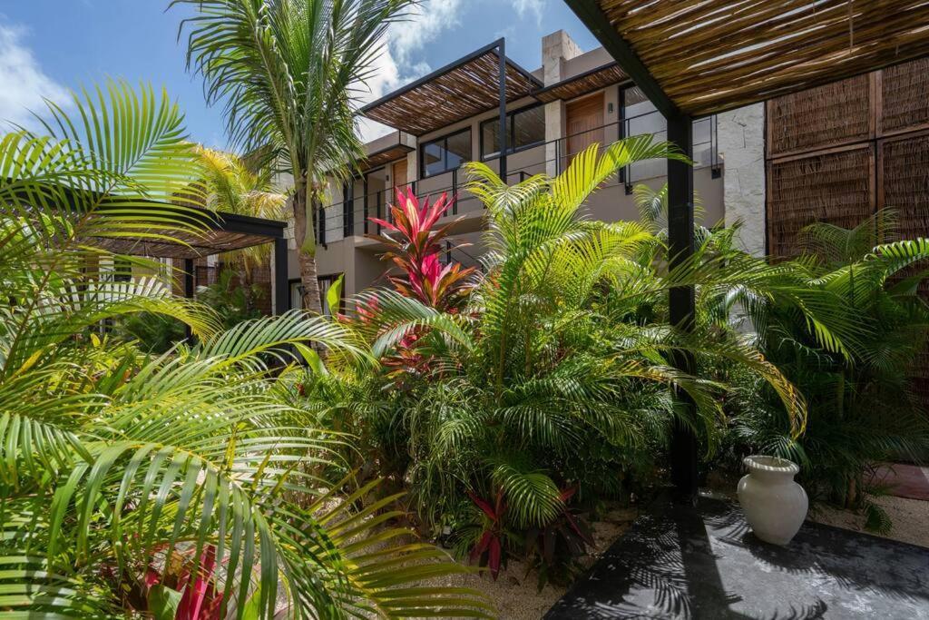 Апартаменты Departamento Boho Chic, Alberca Privada , Centrico Тулум Экстерьер фото